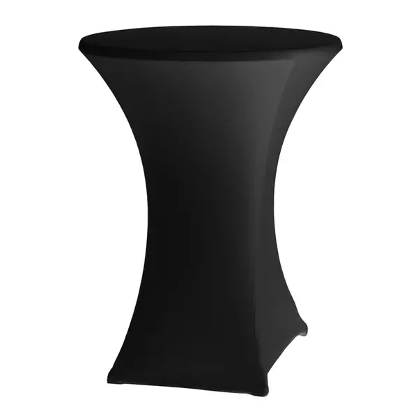 Hendi Statafelhoes polyester zwart | Blad Ø80-85cm.