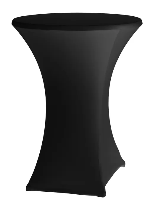 Hendi Statafelhoes polyester zwart | Blad Ø80-85cm.