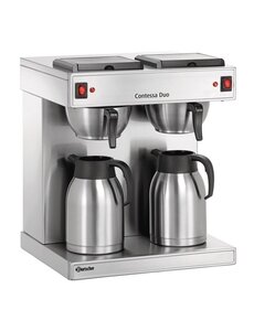 Bartscher Dubbele koffiezetmachine “Contessa Duo“ |  2x 1.4kW | Capaciteit max.  2 x 13 kopjes