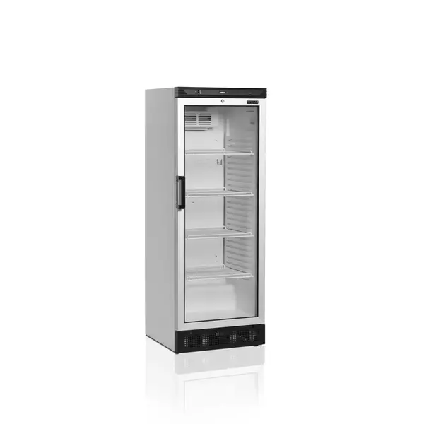 Tefcold Tefcold Flessenkoeler met glazen deur 305 liter FS1280 | +2 tot +10 °C | 175 petflessen 500 ml.