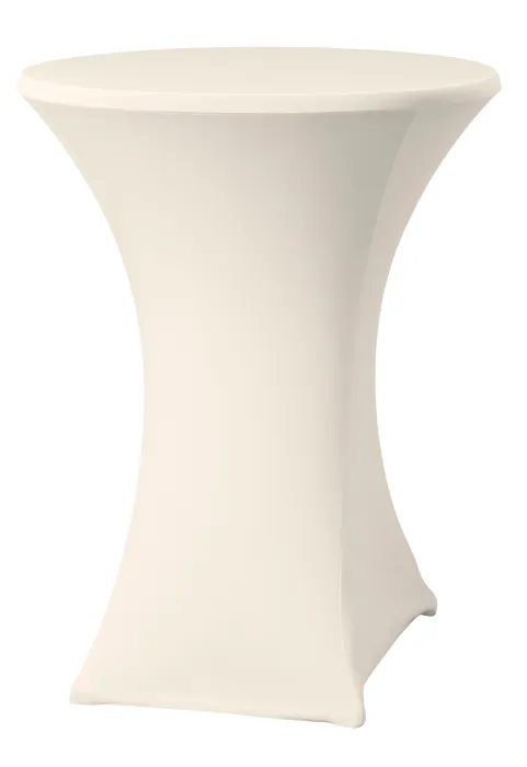 Hendi Statafelhoes polyester creme | Blad Ø80-85cm.