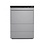 Saro Saro Glazenspoelmachine met afvoerpomp en naglanspomp | Korven 40x40 cm. | 230V /2.8kW