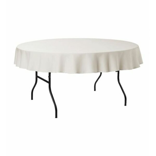Dena Dena Tafelkleed rond wit Ø220 cm. | 100% Polyester