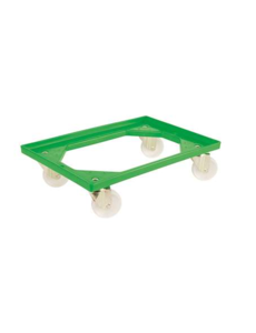 Plastibac Transportonderstel trolley met 4 polyamide zwenkwielen | 600x400 mm.