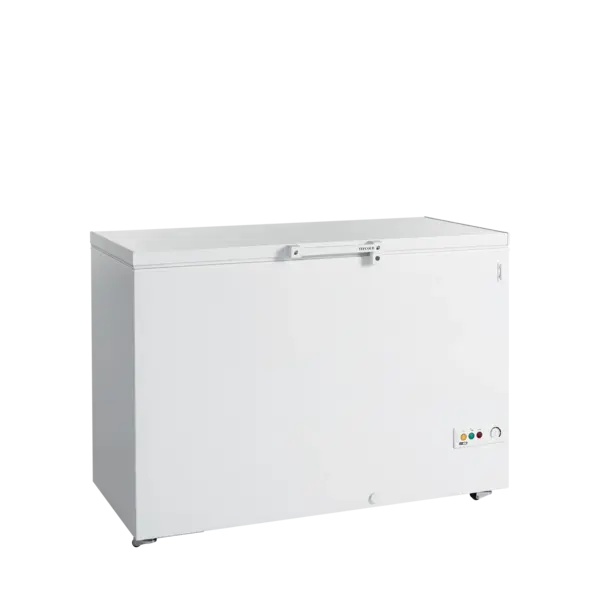 Tefcold Diepvrieskist 385 liter | Wit staal |  FR405 SL | 1284 x 700 x 945(h) mm