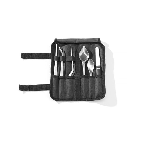 Hendi Chef opmaak set | 6 stuks | geborsteld | HENDI | 255x25x(H)100mm