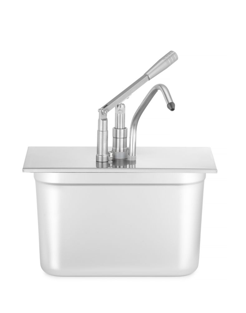 Hendi Deksel met pomp voor GN-containers | HENDI | GN 1/3 | 330x180mm