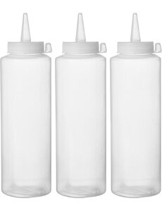 Hendi Dispenser flacon sets - 3 st. | 0,7L | Transparant | 3 st. | ⌀70x(H)240mm