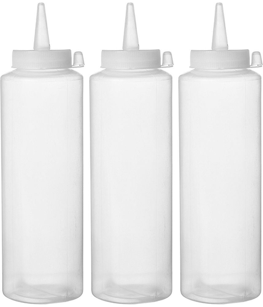 Hendi Dispenser flacon sets - 3 st. | 0,7L | Transparant | 3 st. | ⌀70x(H)240mm