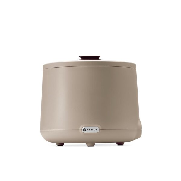 UNIQ Hendi Uniq soepketel 8 liter beige  | Bain-marie met digitaal temperatuur