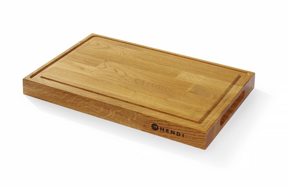 Hendi Eiken serveerplank | HENDI | 420x280x(H)40mm