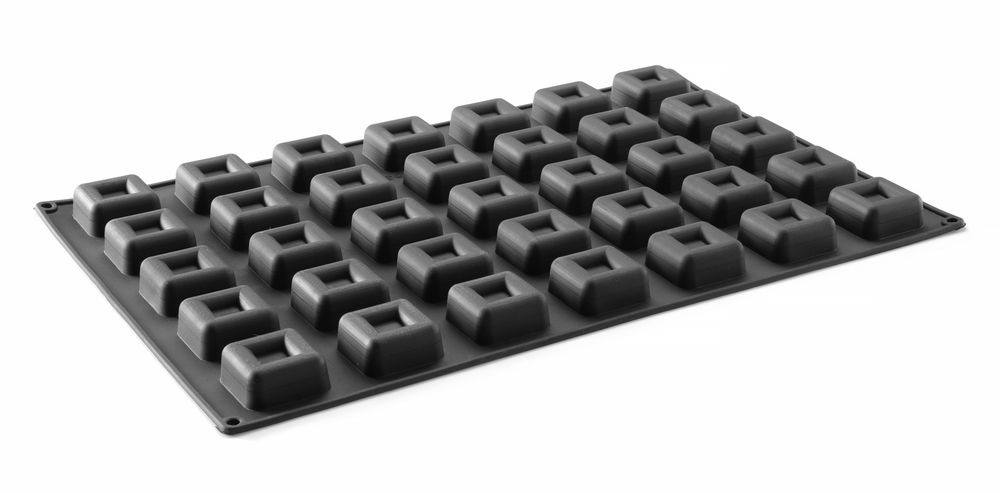 Hendi Siliconen bakvorm SQUARE | 570x375x(H)25mm