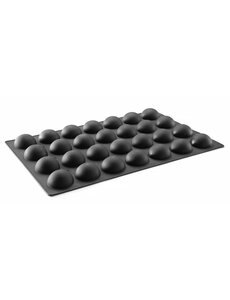 Hendi Siliconen bakvorm SEMI-SPHERE | 600x395x(H)35mm