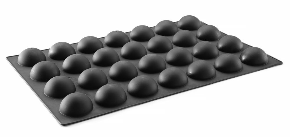 Hendi Siliconen bakvorm SEMI-SPHERE | 600x395x(H)35mm