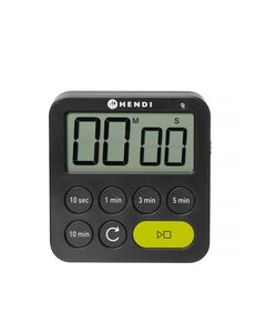 Hendi Timer | HENDI | Zwart | 82x20x(H)88mm