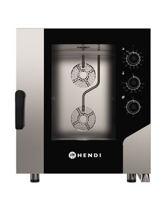 Hendi Hetelucht stoomoven Control 7x GN 1/1 | 400V/15400W | 730x855x(H)850mm