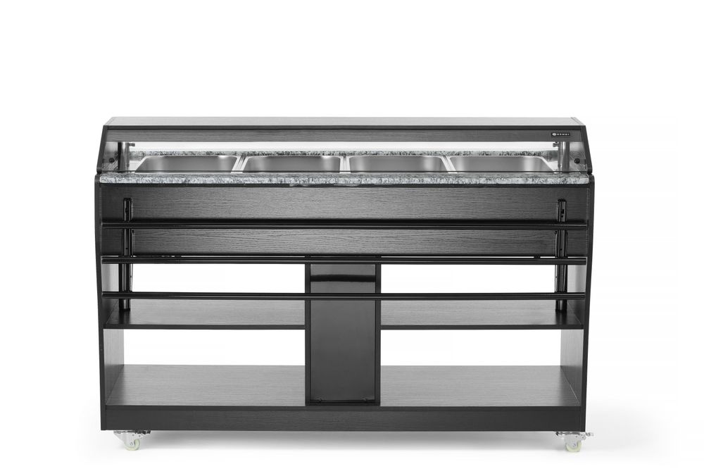 Hendi Verwarmd buffet | HENDI | GN 1/1 | 1490x765x(H)1370mm