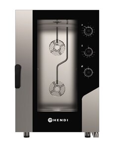 Hendi Hetelucht stoomoven Control 11x GN 1/1 | 400V/15400W | 730x855x(H)1130mm