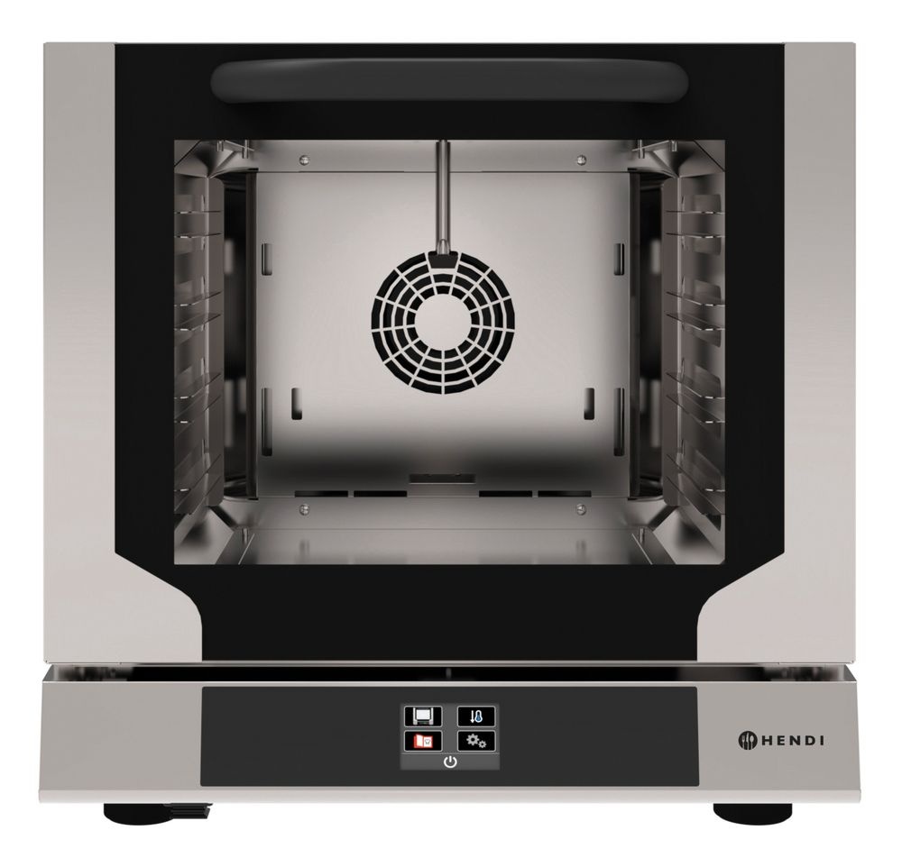 Hendi Hendi Hetelucht stoomoven compact touchsreen | Evolution Next | 230V/3.1Kw | 100°C tot 260°C. | 219973
