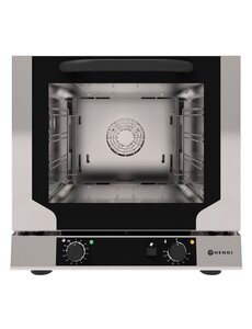Hendi Heteluchtoven compact met vochtinjectie | Evolution Next | 230V/3.1Kw | 100°C tot 260°C. | 219997