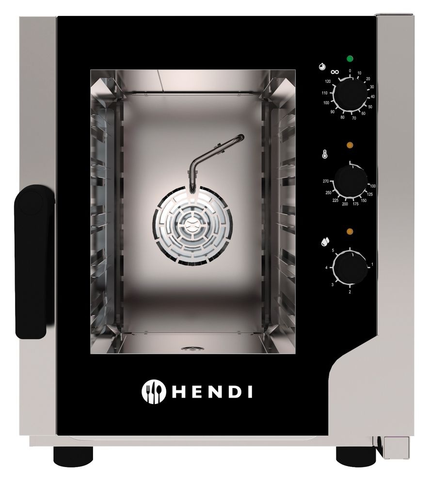 Hendi Hetelucht stoomoven Control 5x GN 2/3 | Evolution | 230V/3200W | 550x754x(H)662mm