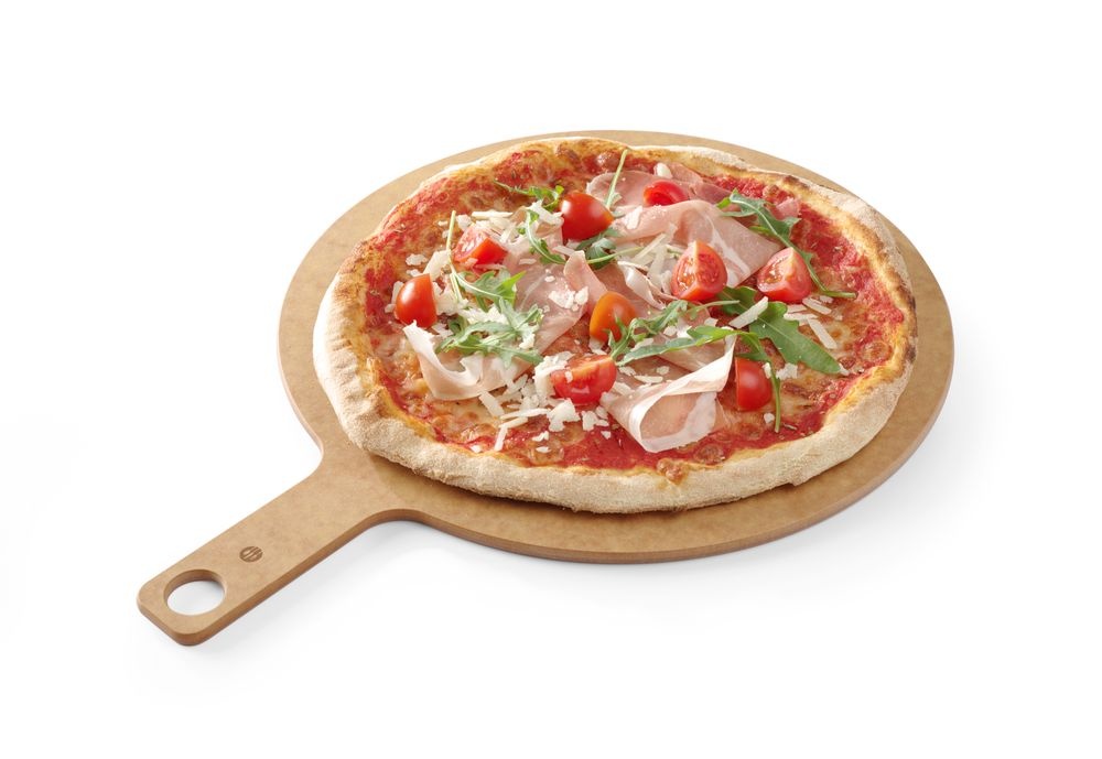 Hendi Pizza plank met handvat | HENDI | ⌀406x(H)6mm, foto 2 van 2