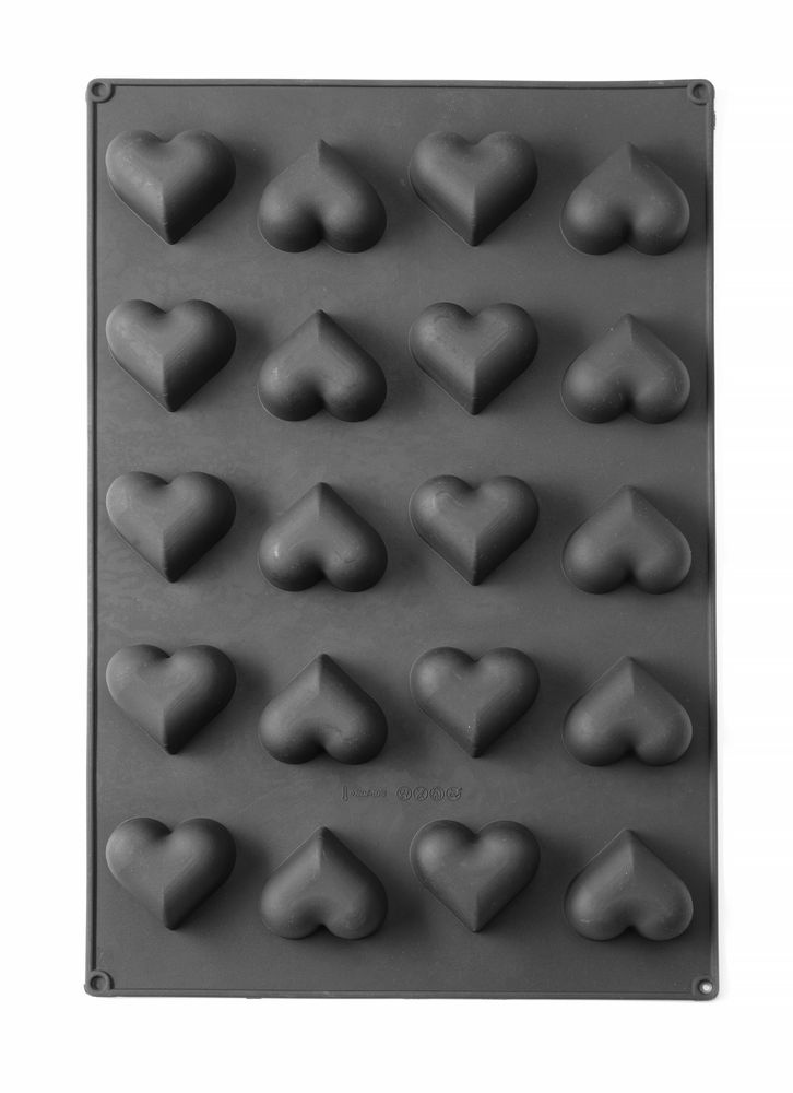 Hendi Siliconen bakvorm HEART | 570x375x(H)35mm, foto 2 van 3