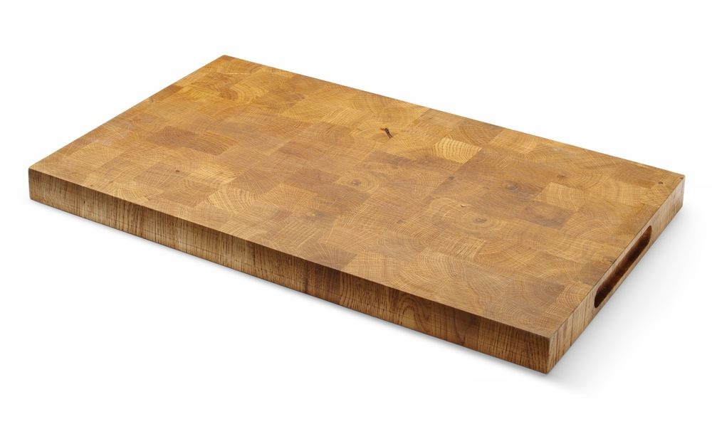 Hendi Eikenhouten serveerplank | eindnerf | HENDI | 325x265x(H)30mm, foto 2 van 3