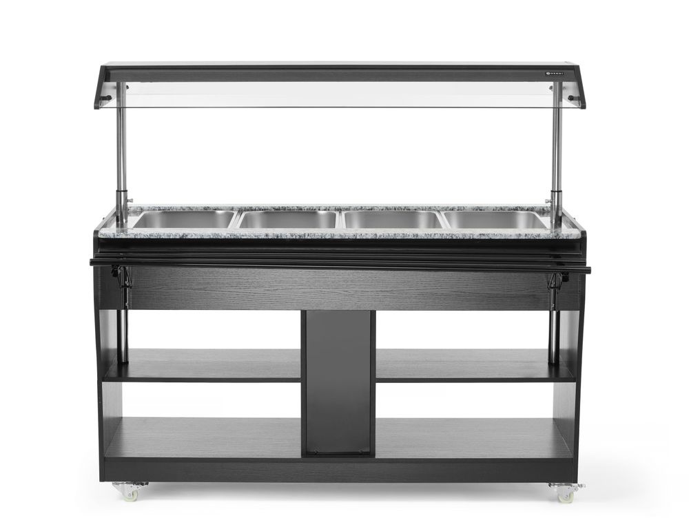 Hendi Verwarmd buffet | HENDI | GN 1/1 | 1490x765x(H)1370mm, foto 2 van 5