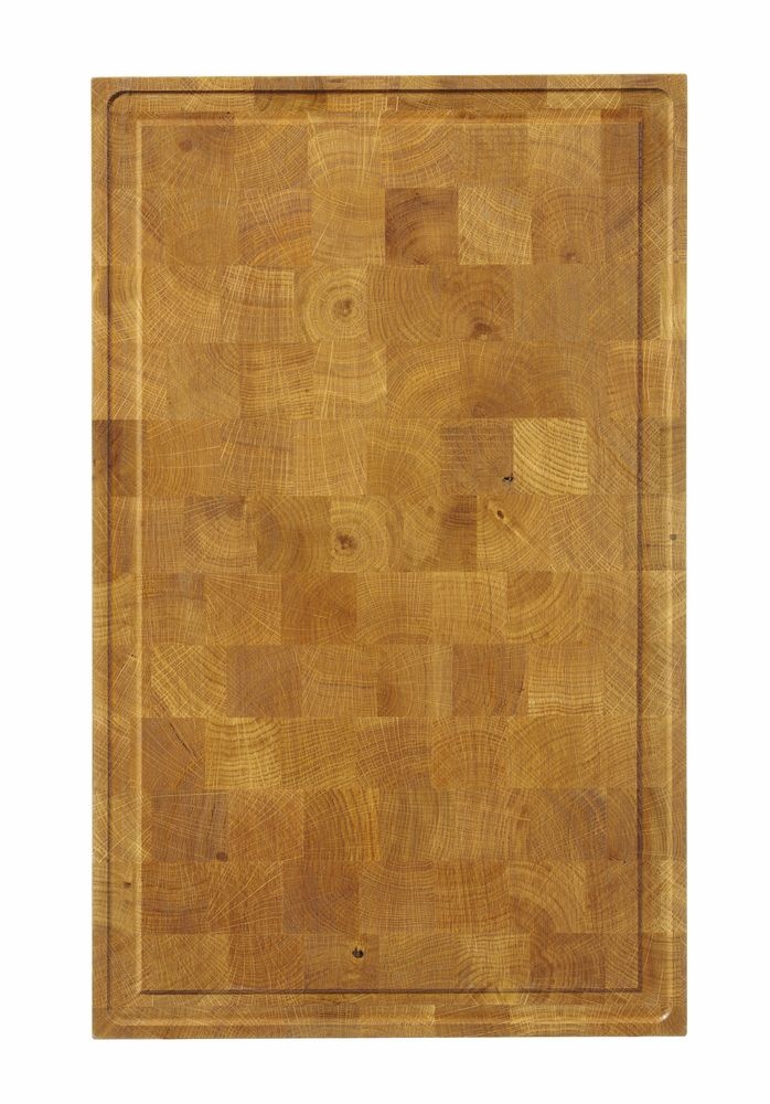 Hendi Eikenhouten serveerplank | eindnerf | HENDI | 325x265x(H)30mm, foto 3 van 3