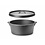 Hendi Gietijzeren pan | HENDI | 7,2L | Zwart | ⌀310x(H)155mm