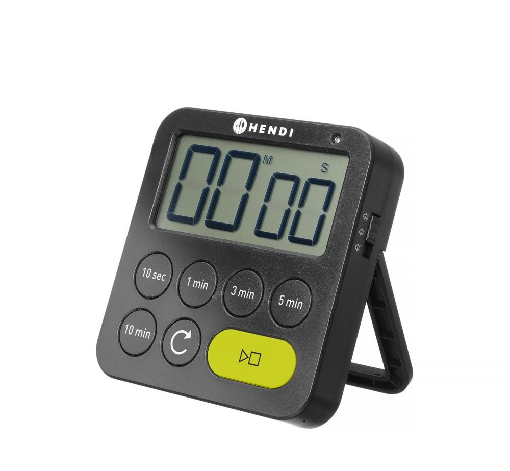 Hendi Timer | HENDI | Zwart | 82x20x(H)88mm, foto 3 van 3