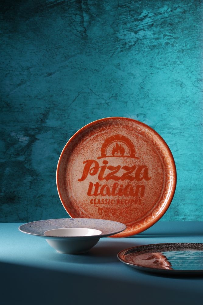 Hendi Pizzabord Recipe Collection Brick Red | HENDI | Rood | ⌀310mm, foto 4 van 4