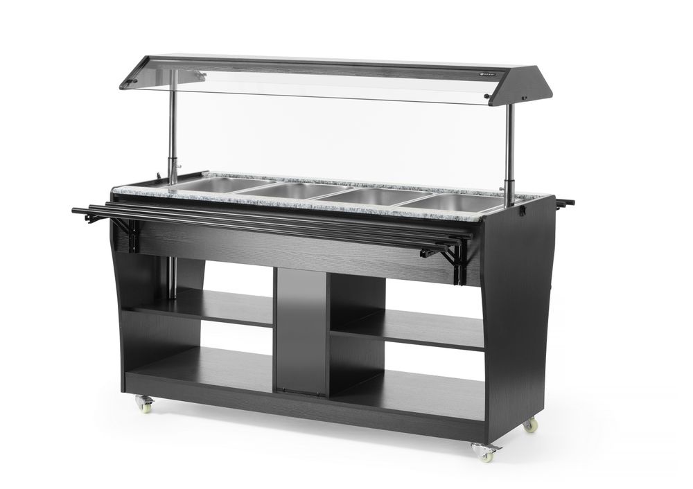 Hendi Verwarmd buffet | HENDI | GN 1/1 | 1490x765x(H)1370mm, foto 4 van 5