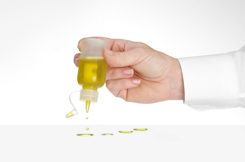 Hendi Mini saus dispenser - set van 4 stuks. | 0,05L | Transparant | ⌀35x(H)100mm, foto 5 van 5