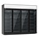 Combisteel Koelkast 4 Glasdeuren Zwart Ins-2060r Bl *transport Op Aanvraag* | 230V | 2508x710x2092(h)mm