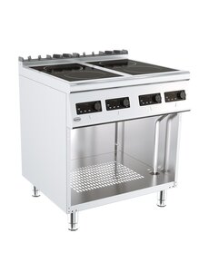 Combisteel Base 700 Inductie Kookunit Elektrische 4 Pl. | Staand model | 400V | 800x700x900(h)mm