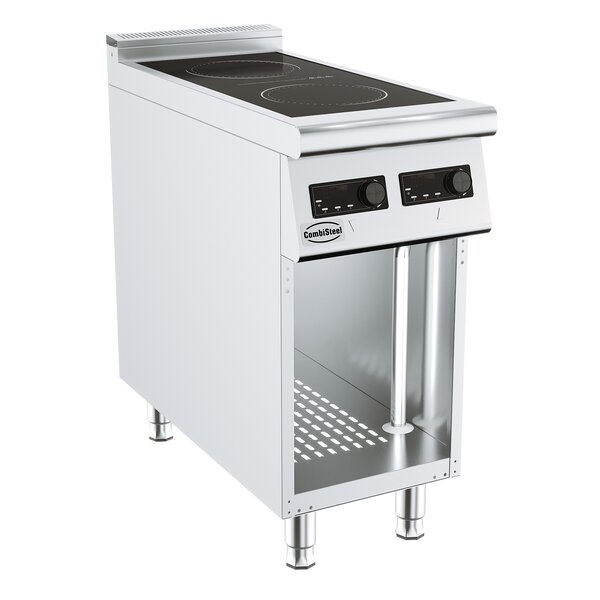 Combisteel Base 900 Inductie Kookunit Elektrische 2 Pl. | Staand model | 400V | 400x900x900(h)mm