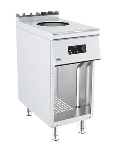 Combisteel Base 700 InductieWoktafel Elektrische | Staand model | 230V | 400x700x900(h)mm