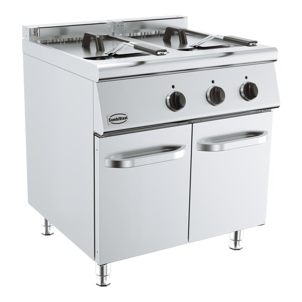 Combisteel Base 700 Elektrische Friteuse 2x10l | Staand model | 400V | 800x700x900(h)mm