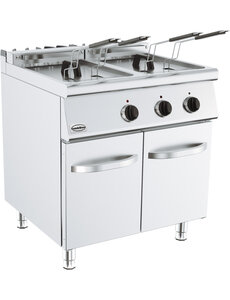 Combisteel Base 700 Elektrische Friteuse 2x18l | Staand model | 400V | 800x700x900(h)mm