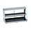 Combisteel Drop-in Warmvitrine Keramisch Gebogen - Zwart 4/1 | 400V | 1440x720x924(h)mm