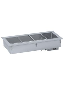 Combisteel Drop-in Bain-marie 5/1 - AutomatischWater Vullen | 230V | 1765x720x302(h)mm