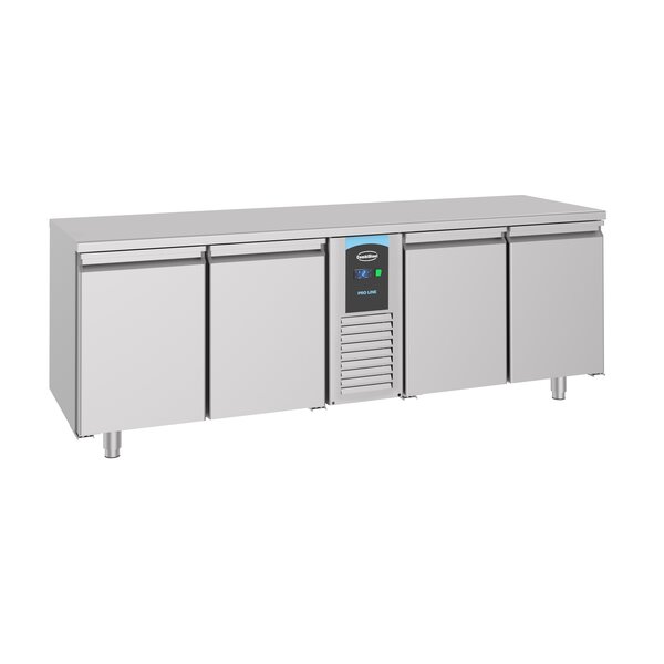 Combisteel 700 Koelwerkbank 4 Deuren Monoblock EnergyLine | 230V | 2270x700x850(h)mm