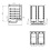 Combisteel Wijnkoelkast 2 Deuren 100l Dual Zone | Tafelmodel | 230V | 595x570x820(h)mm