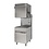 Combisteel Vaatwasser Doorschuif Sl 720 Dp met Afvoerpomp | 400V | 703x757x1494(h)mm