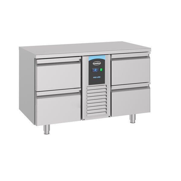 Combisteel 700 Koelwerkbank 4 Laden Monoblock EnergyLine | 230V | 1300x700x850(h)mm