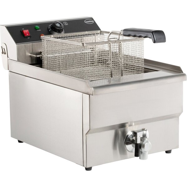 Combisteel Elektrische Tafelfriteuse 1x10L | Tafelmodel | 400V | 340x560x380(h)mm