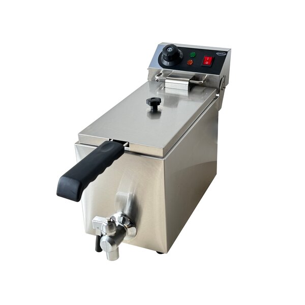 Combisteel Elektrische Tafelfriteuse 1x4L | Tafelmodel | 230V | 190x540x330(h)mm