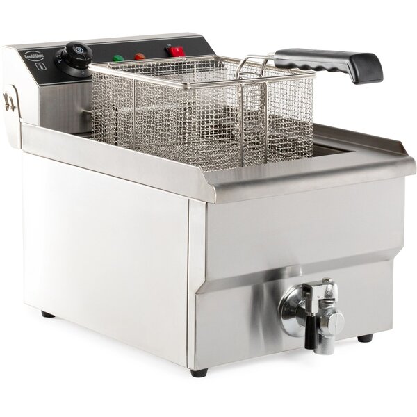 Combisteel Elektrische Tafelfriteuse 1x8L | Tafelmodel | 230V | 310x505x355(h)mm